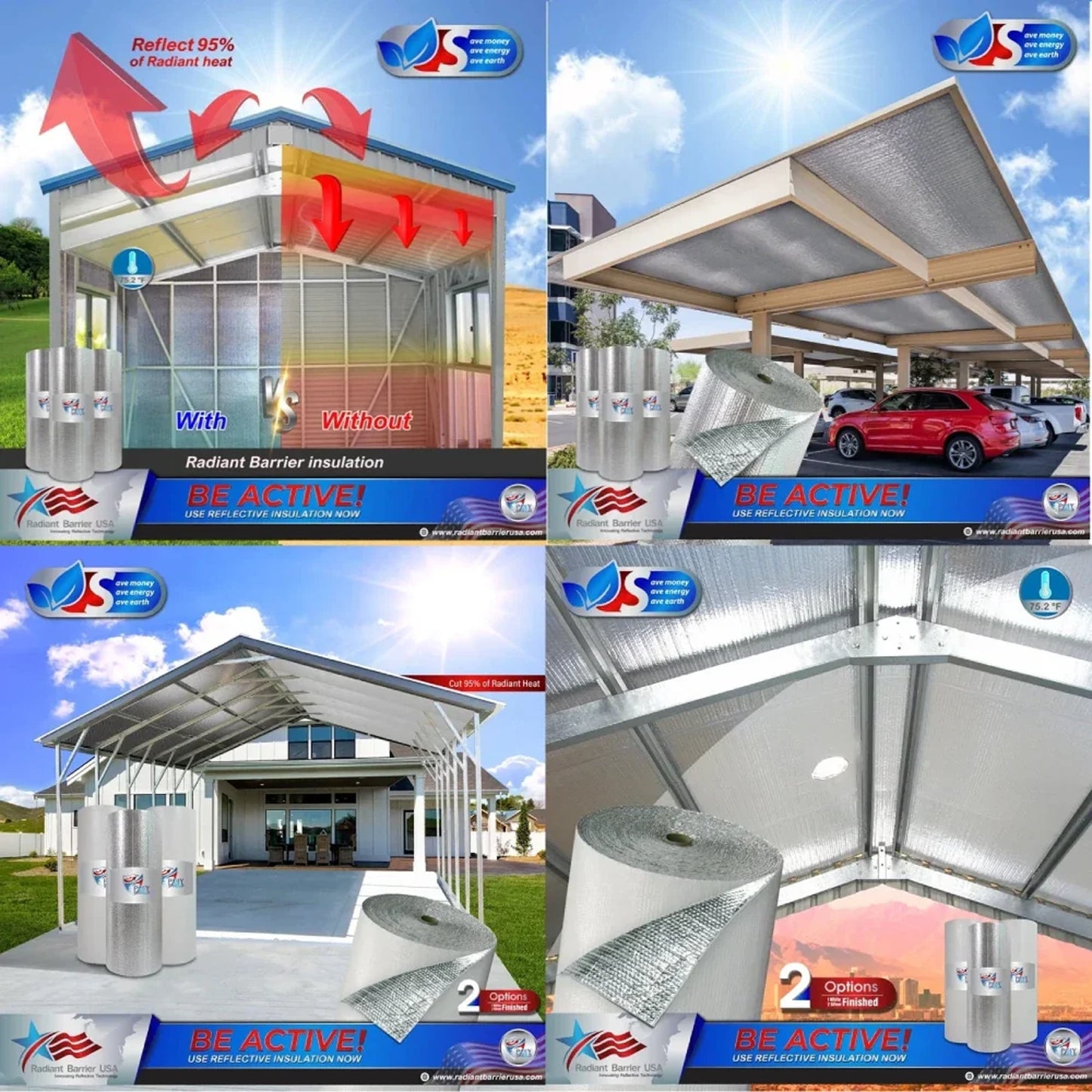 Double P1 Double Bubble Foil White