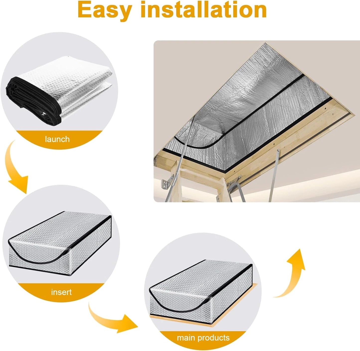 Attic Staircase Cover Kit